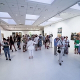 Parodos VAKARŲ VĖJAI atidarymo akimirka. Nerijaus Jankausko nuotr.