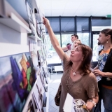 Parodos VAKARŲ VĖJAI atidarymo akimirka. Nerijaus Jankausko nuotr.