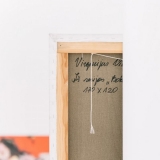 Virginijaus Viningo retrospektyvinė tapybos paroda „Trys dešimtmečiai“ iškeliauja į laisvę. Domo Rimeikos nuotr.