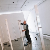 Jaunųjų menininkių jungtinės šiuolaikinio meno parodos „Ar ji ateina?“ pabaiga. Domo Rimeikos nuotr.