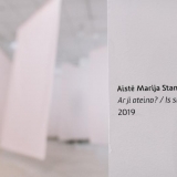 Jaunųjų menininkių jungtinės šiuolaikinio meno parodos „Ar ji ateina?“ pabaiga. Domo Rimeikos nuotr.