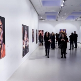 Virginijaus Viningo parodos „Trys dešimtmečiai“ ekspozicijos fragmentas. Nerijaus Jankausko nuotr.