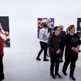 Virginijaus Viningo parodos „Trys dešimtmečiai“ ekspozicijos fragmentas. Nerijaus Jankausko nuotr.