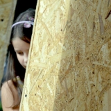 Instaliacijos „Wall / Siena“ pristatymas visuomenei. Rūtos Petniūnaitės nuotr.