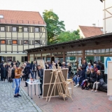 Tapybos akcija-hepeningas „Laisvė“. Donato Bielkausko nuotr.