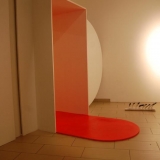 Žanetos Jasaitytės-Bessonovos parodos „Tarpininkavimo santykiai: mano kūnas tavyje“ fragmentas Vilniuje, VDA parodų salėse „Titanikas“. Ž. Jasaitytės-Bessonovos nuotr.